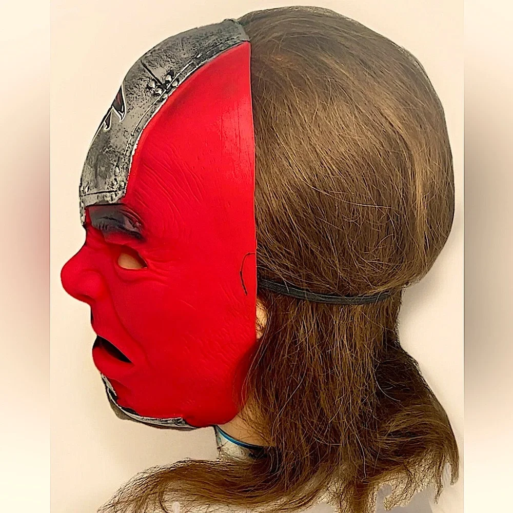 🏈FRANKLIN SPORTS🏈 “FAN FACE” ATLANTA FALCONS NFL OFFICIALLY LICENSED PVC MASK👺